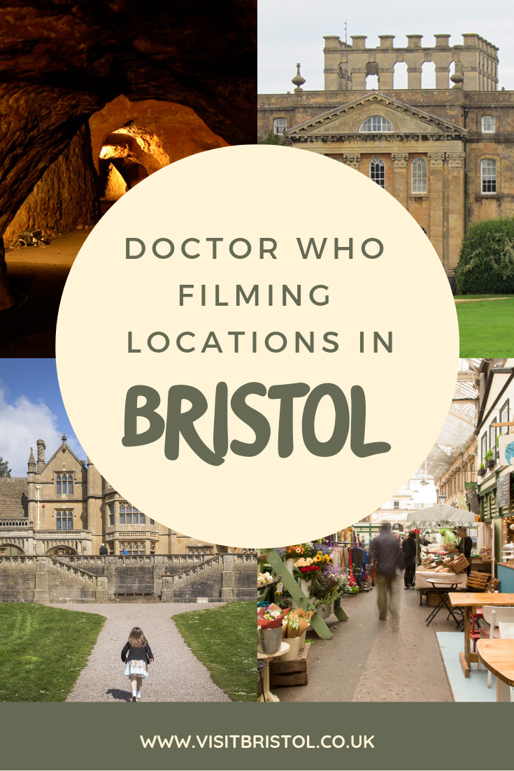Doctor who filming locations in Bristol Pinterest image